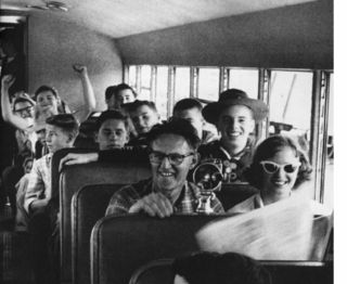 Skunk train 1959 Nat. Geo.