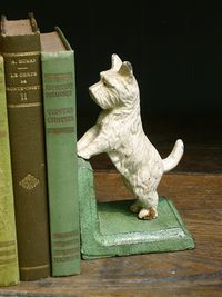 Westie bookends posh