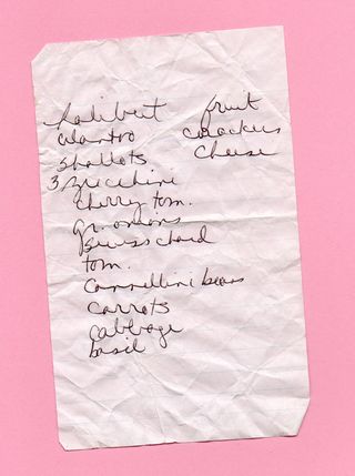 Shopping list