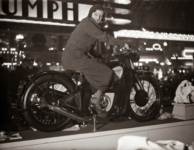 Vintage Photographs of Women and Motorcycles (19)